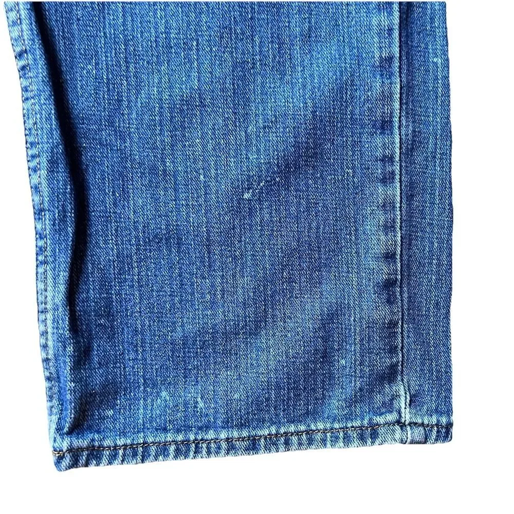 Nautica Classic Relaxed Straight Blue Jeans Pants 100% Cotton Men's 38x32